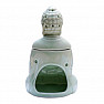 Aroma lampa keramická Buddha světle zelený