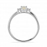 Prsten stříbrný s etiopským opálem a zirkony Ag 925 015001 ETOP