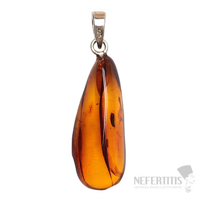 Amber pendant silver Ag 925 no. 1