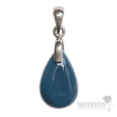 Anhänger aus blauem Opal, Silber Ag 925 Nr. 1