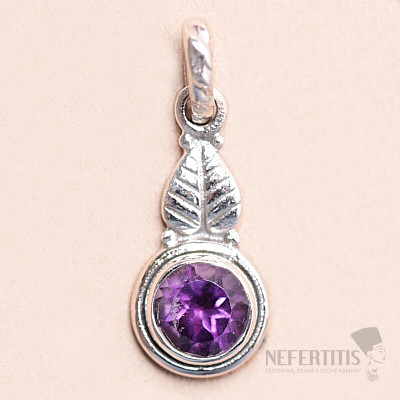 Amethyst-Anhänger Silber Ag 925 MIX10