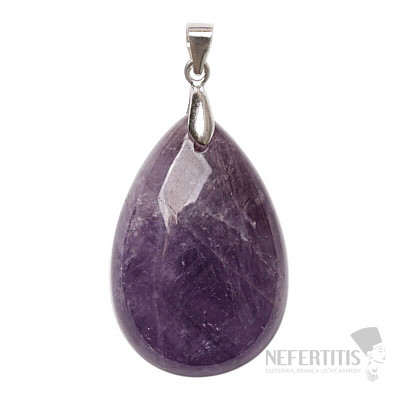 Amethyst-Anhänger, Silber Ag 925, Nr. 10