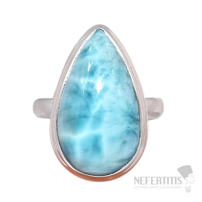 Larimar prsten stříbro Ag 925 R100