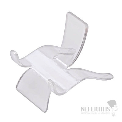 Stojanček plastový pre plátky minerálov 5 cm