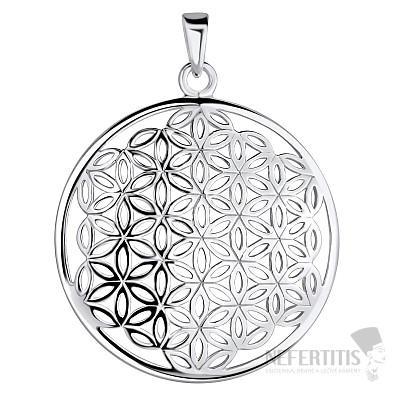 10023837 Strieborný prívesok KVETY ŽIVOTA