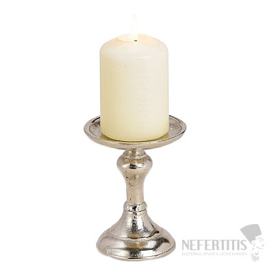 Metal candlestick 11 cm