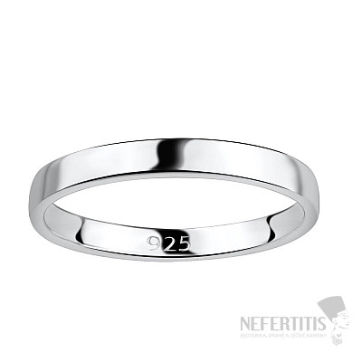 18046 Silver ring 2.5 mm SIMPLE