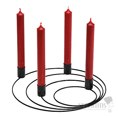 Adventní svícen Spiral