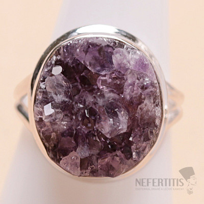 Amethyst ring silver Ag 925 R1062