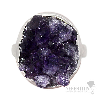 Amethyst ring silver Ag 925 R1070