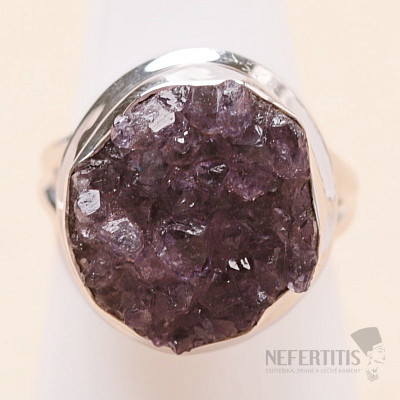 Amethyst ring silver Ag 925 R1072