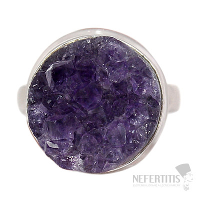 Amethyst ring silver Ag 925 R1077
