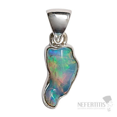 Anhänger aus äthiopischem Rohopal, Silber Ag 925 P1086