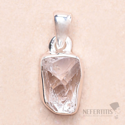 Herkimer diamant přívěsek stříbro Ag 925 LOT109