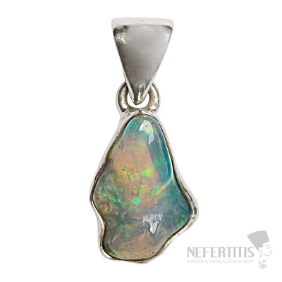 Anhänger aus äthiopischem Rohopal, Silber Ag 925 P1092