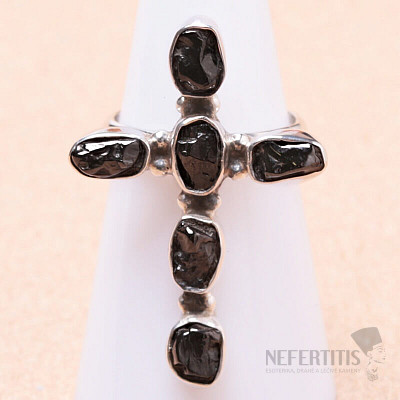 Shungite ring silver Ag 925 LOT11