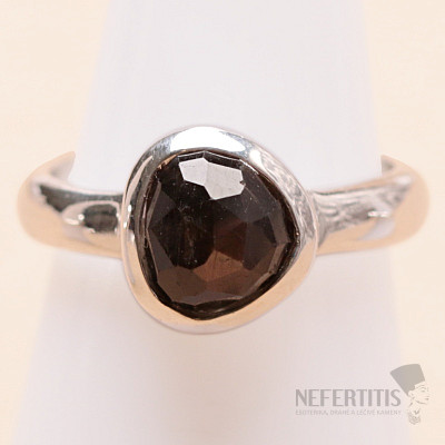 Zawadi Gold Saphir Silber Ag 925 R113