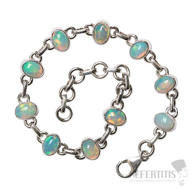Opal Ethiopian bracelet silver Ag 925 B115