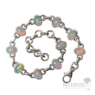 Opal Ethiopian bracelet silver Ag 925 B116