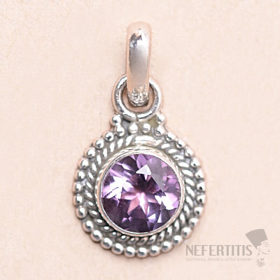 Amethyst-Anhänger Silber Ag 925 MIX12