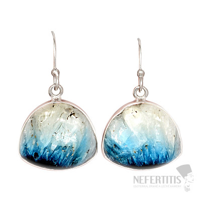 Glacierit náušnice stříbro Ag 925 E12