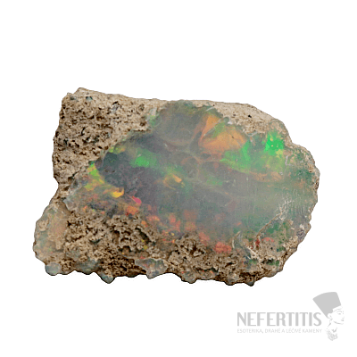 Äthiopischer Opal im Gestein 12