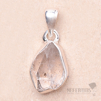 Herkimer diamant přívěsek stříbro Ag 925 LOT124