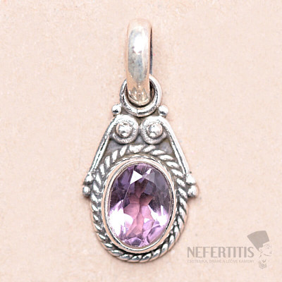 Amethyst-Anhänger Silber Ag 925 MIX13