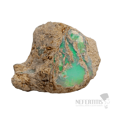 Äthiopischer Opal im Gestein 13
