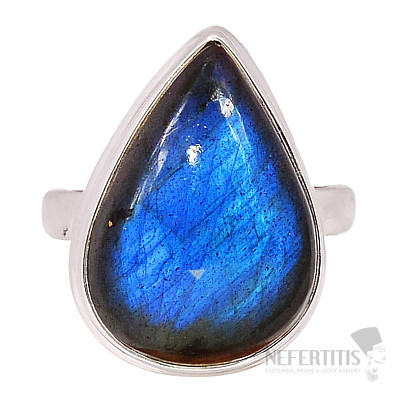 Labradorite rainbow ring silver Ag 925 R1382