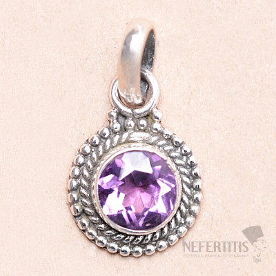Amethyst-Anhänger Silber Ag 925 MIX14