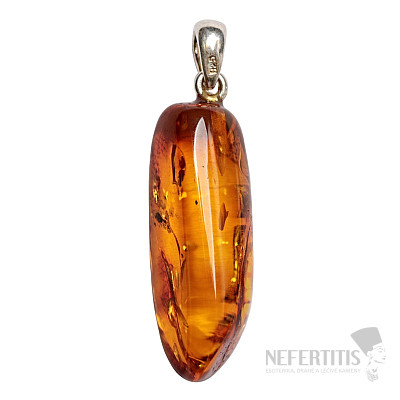 Bernsteinanhänger, Silber Ag 925 Nr. 15