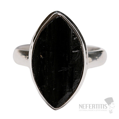 Tourmaline scoryl ring silver Ag 925 R1542