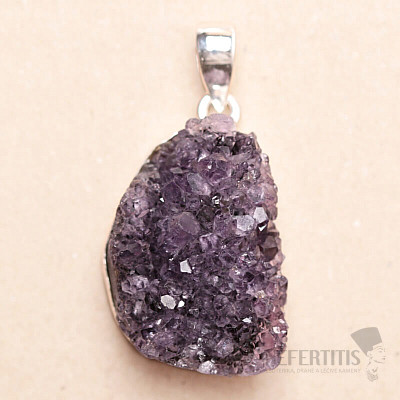 Amethyst-Anhänger Silber Ag 925 P1573