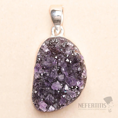 Amethyst-Anhänger Silber Ag 925 P1576