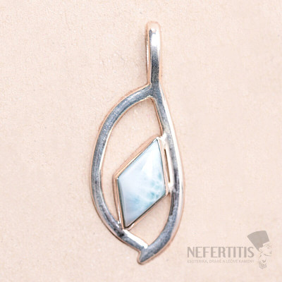 Larimar prívesok striebro Ag 925 KO16