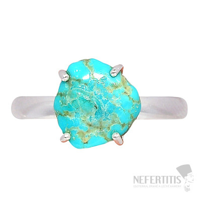 Türkisblauer Ring Silber Ag 925 R1647