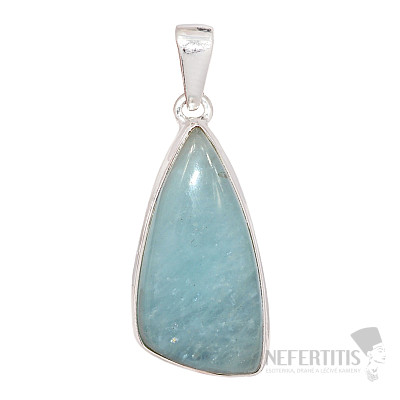 Aquamarin-Anhänger Silber Ag 925 P1657