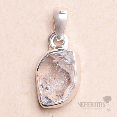 Herkimer diamant přívěsek stříbro Ag 925 LOT167