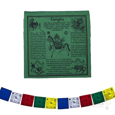 Tibetan prayer flags Lungta 10 pcs