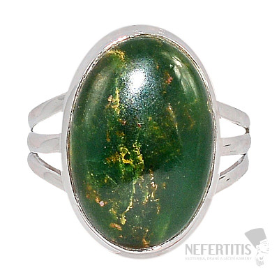 Fuchsite pendant silver Ag 925 R17