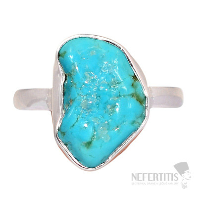 Turquoise blue ring silver Ag 925 R1719
