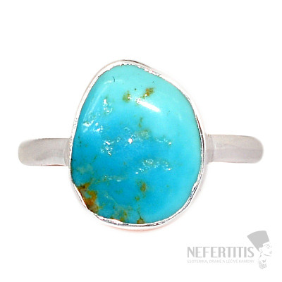 Türkisblauer Ring Silber Ag 925 R1732
