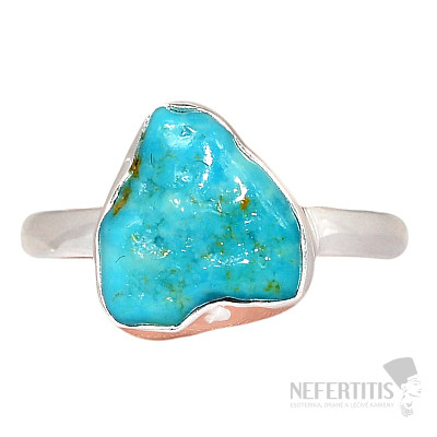Turquoise blue ring silver Ag 925 R1741