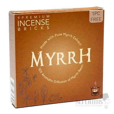 Vonné cihličky Aromafume Myrrh