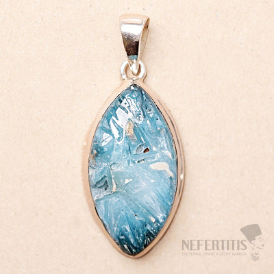 Glacierit prívesok striebro Ag 925 P184