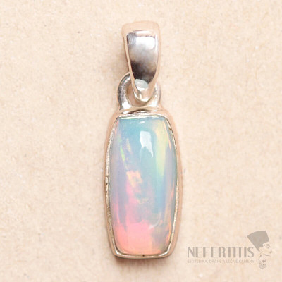 Opal Ethiopian pendant silver Ag 925 P1896