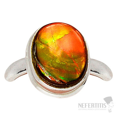 Amolite ring silver Ag 925 R1907