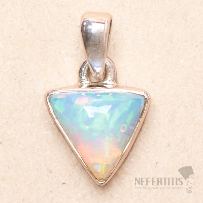 Opal Ethiopian pendant silver Ag 925 P1918
