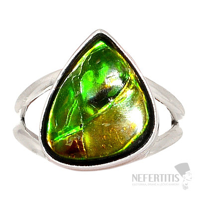 Amolite ring silver Ag 925 R1958